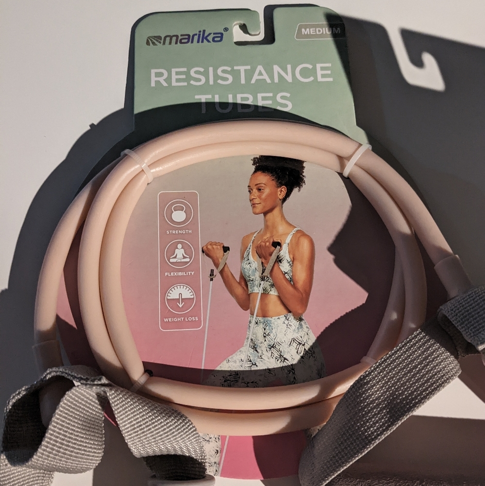 Marika resistance tubes and marble massager